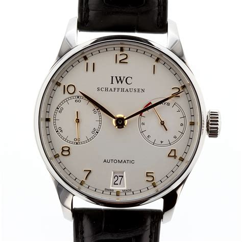 iwc portugieser 7 days|iwc portuguese automatic 7 day.